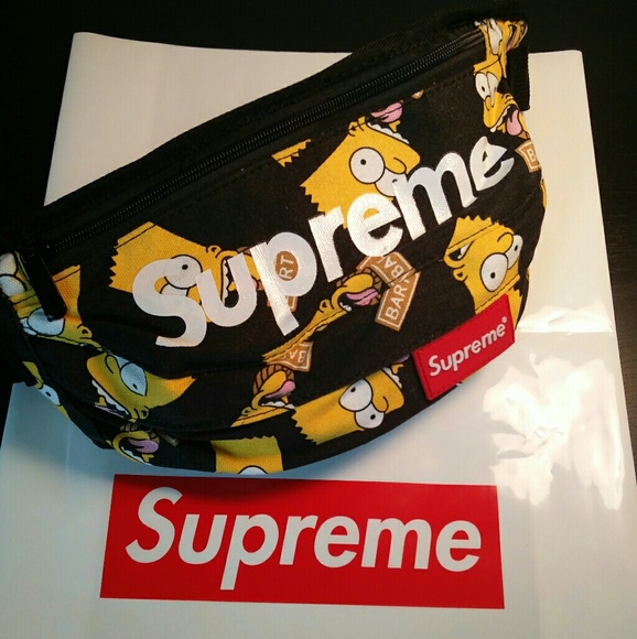 supreme bart fanny pack